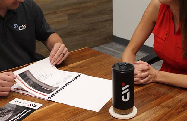 Citywide Employee Assisting Customer